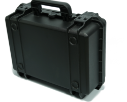Transportkoffer: luft- und wasserdicht; 464 x 366 x 176 mm